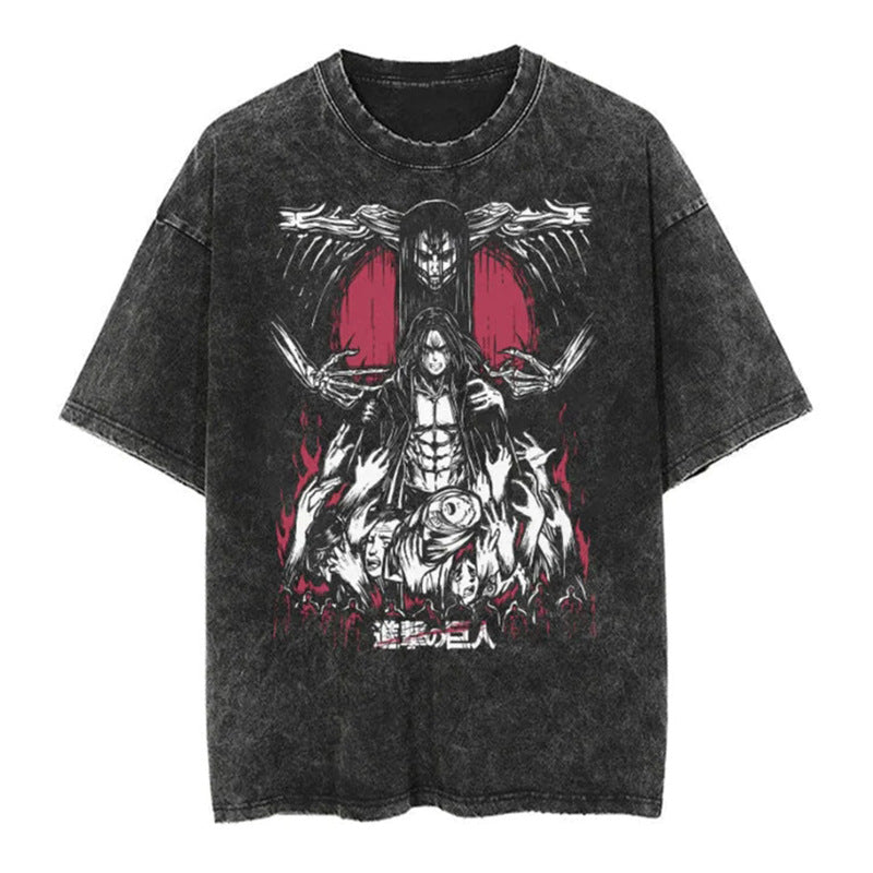 Retro Jujutsu Kaisen Oversized Tee
