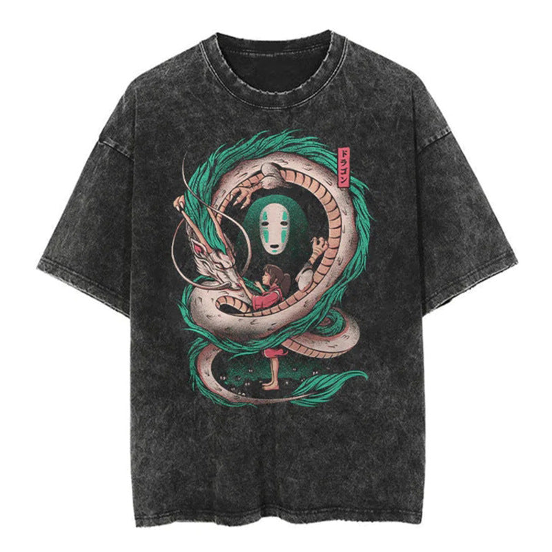 Retro Jujutsu Kaisen Oversized Tee