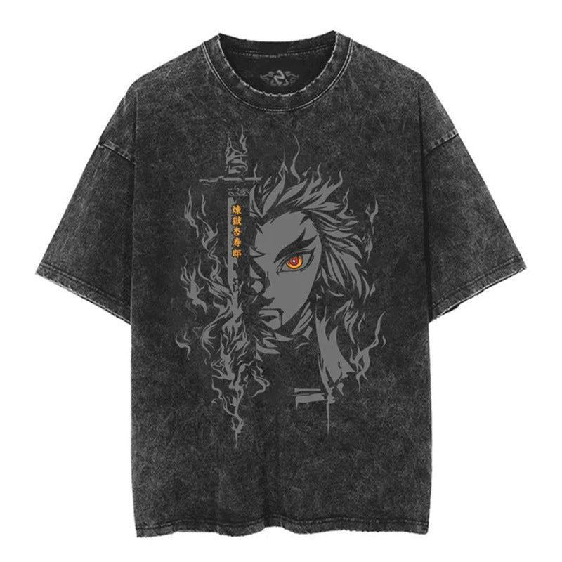 Retro Jujutsu Kaisen Oversized Tee