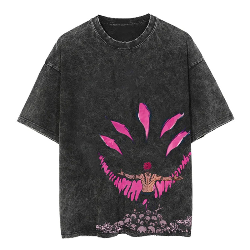 Retro Jujutsu Kaisen Oversized Tee