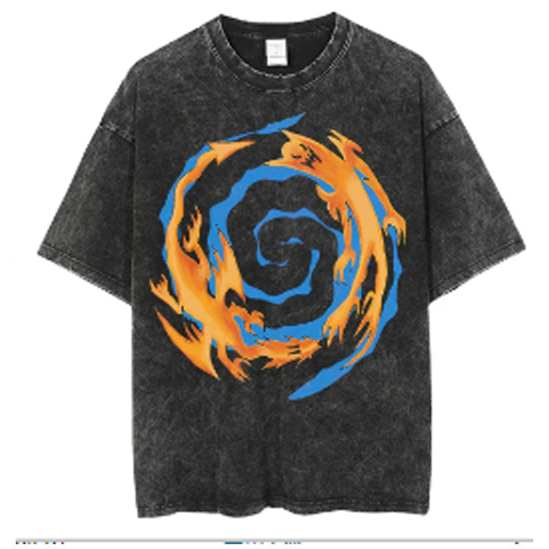 Retro Jujutsu Kaisen Oversized Tee