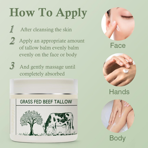 Grass-Fed Tallow Hydrating Cream