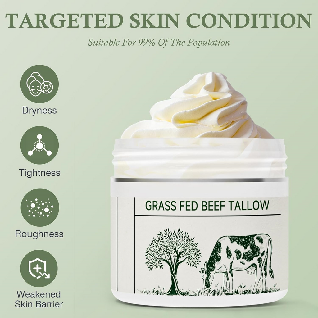 Grass-Fed Tallow Hydrating Cream