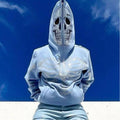 Skull Sparkle Oversized Hoodie